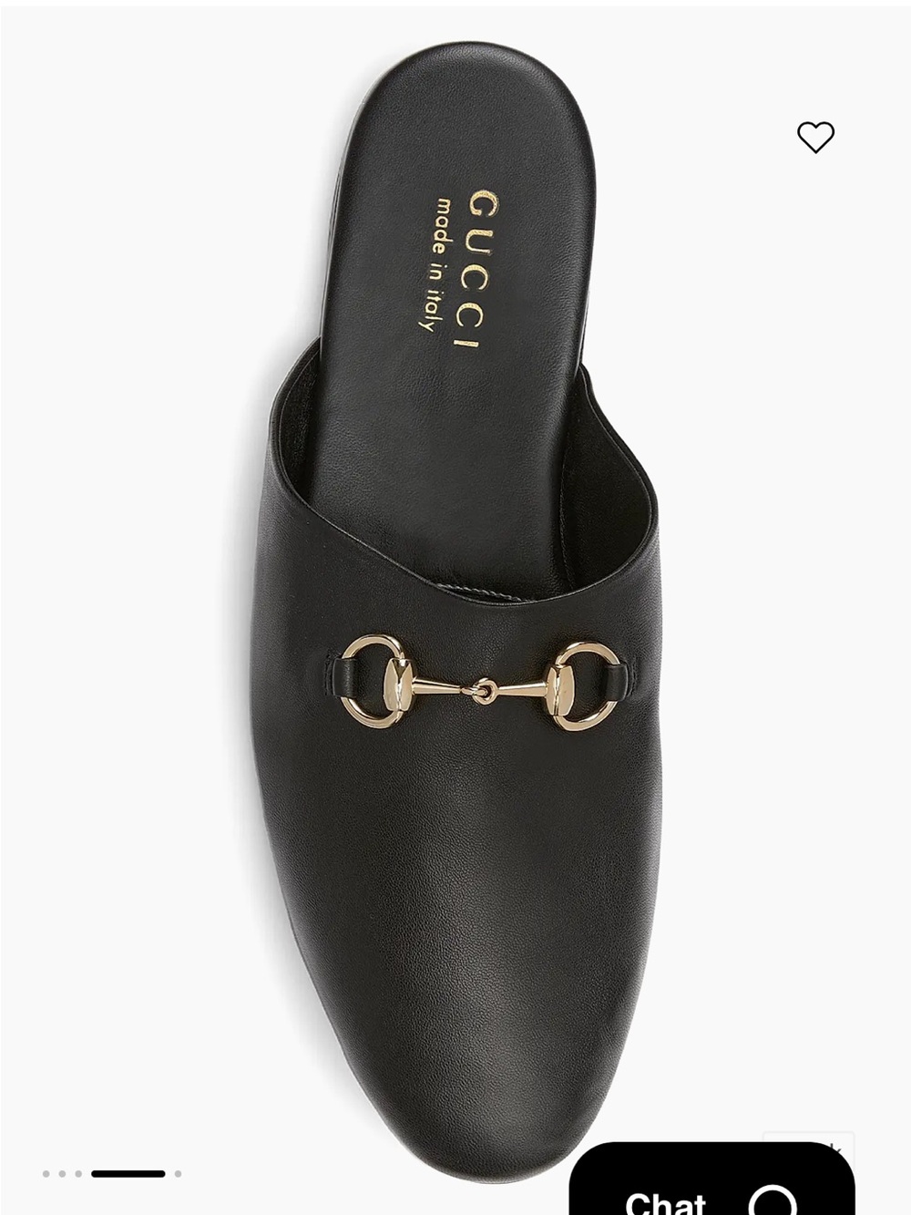 Gucci Dark Brown Leather Horsebit Slip-On Mules size 40/ 10 US. Never worn
